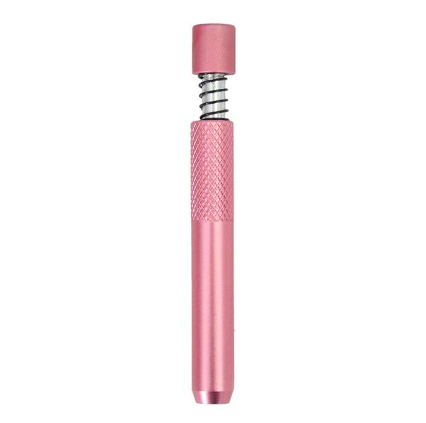 Hornet grande metal um hitter bat w primavera 78mm alumínio fumar erva tubo cigarro dugout tubos acessórios de tabaco Whole2312773