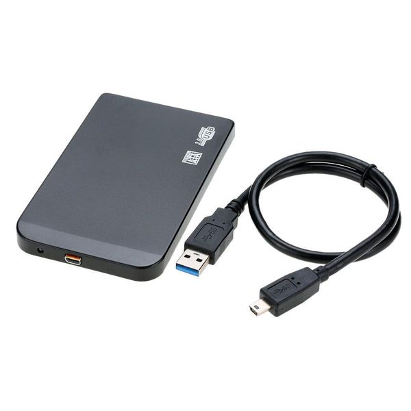 HDD Muhafazalar Durum 2.5 SATA - USB 3.0 Adaptör Sabit Sürücü HD SSD Disk Kutusu Bırakma Dağıtım Bilgisayarları Ağı DH2I9