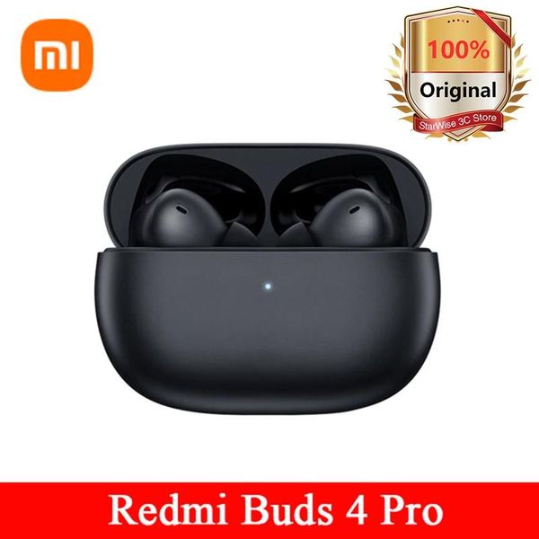 Chargers 24H Xiaomi Redmi Buds 4 Pro Wireless Bluetooth Earphone Smart Wear Earbuds Aurnospettimi Rumore Cuffia con cuffia IPX4 microfonga