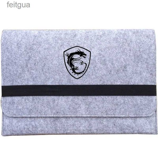 Capa para laptop mochila nova bolsa de feltro portátil para MSI GT83VR GT83 GT80S GT80 18,4 polegadas bolsa forro para laptop à prova de poeira YQ240111