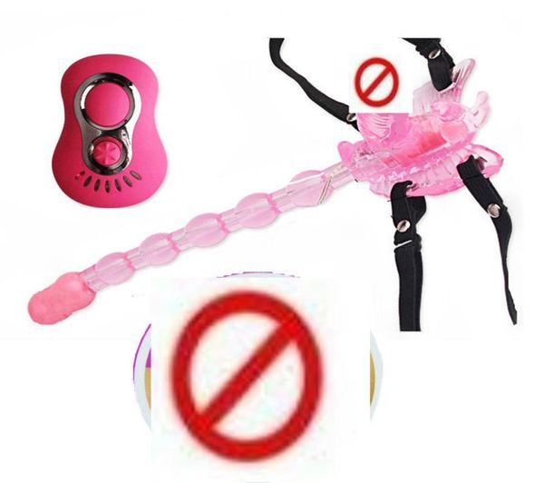 Nova marca borboleta controle remoto 7 velocidades cinta no vibrador vibrador brinquedo sexo anal r917911251