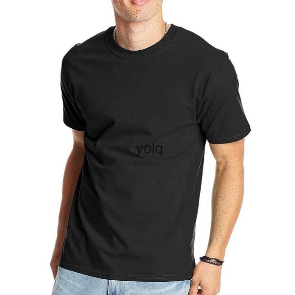 Мужские футболки Классические футболки премиум-класса Мужские футболки из 100% хлопкаsyolq