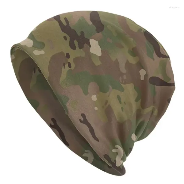 Berets Militär Camo Camouflage Armee Motorhaube Hüte Coole Strickmütze Für Frauen Männer Winter Warme Skullies Beanies Caps Yera