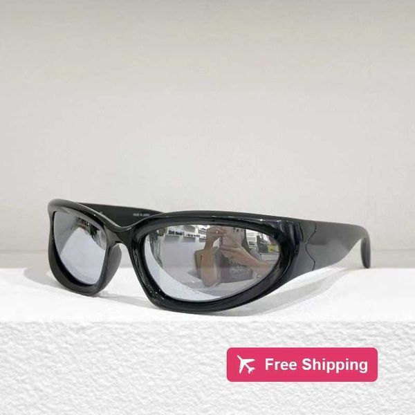 Designer-Sonnenbrillen Neue B-förmige Sonnenbrillen für Männer und Frauen, genau wie Kardashians UV-beständige 0157-Sonnenbrille B7T0