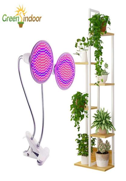 Interior led crescer luz planta prateleiras lâmpada para flores phyto com clipe de mesa fitolampy fitolamp luzes ervas seed9025247