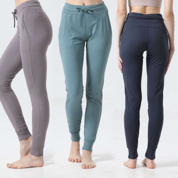 Align LU-07 Legging da yoga da donna senza cuciture sport femminili nudi pantaloni fitness elasticizzati morbidi vita alta sollevamento dell'anca mimetico S-9