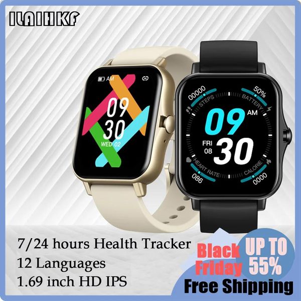 Orologi Zeblaze GTS 2 Smart Watch Uomo Wateproof GPS Bracciale fitness Lettore musicale Smartwatch Frequenza cardiaca Orologio da polso da donna Orologio digitale