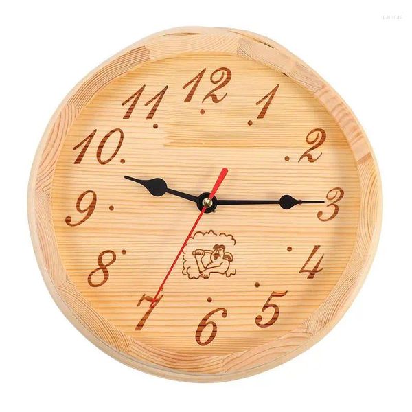 Wanduhren 1 stück Einfache Holz Manuelle Halterung Uhr Sauna Timer Sanduhr 15 Minuten Sand Für Zimmer