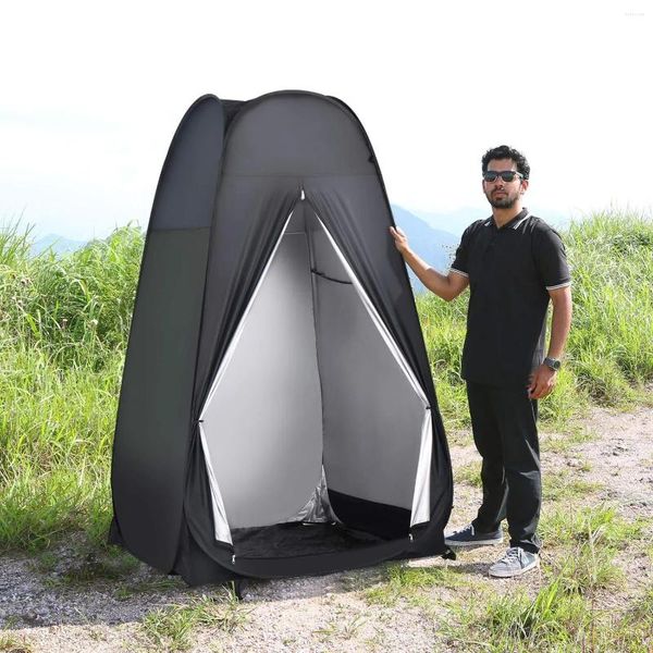 Tendas e abrigos ao ar livre Pesca Camping Tenda Móvel Totalmente Automática Abertura Rápida Mudando Hower Beach Impermeável Protetor Solar Sunshade