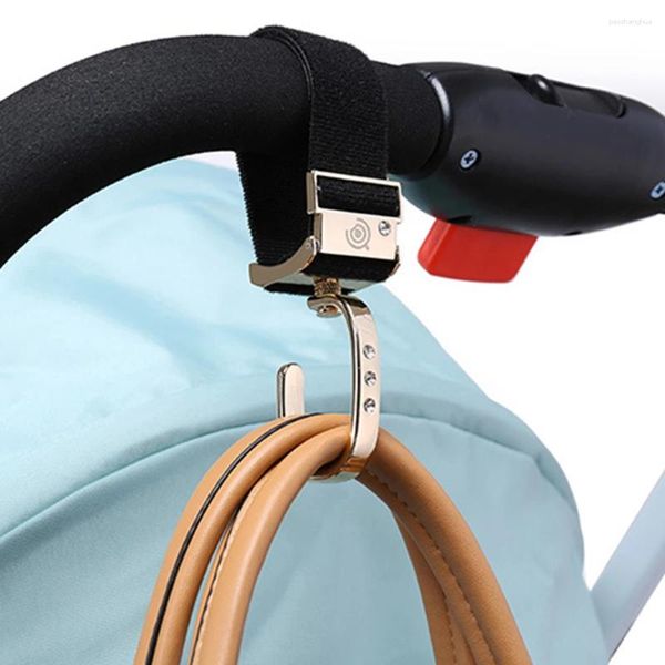 Parti del passeggino Gancio Borsa della spesa Clip Organizer Ganci appendiabiti Accessori di sicurezza Carrozzina per sedia a rotelle