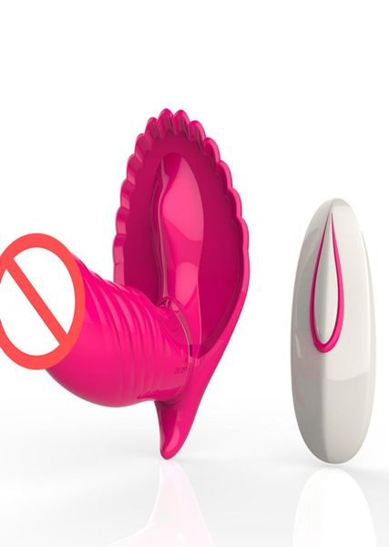 20M invisibile telecomando senza fili vibratori a farfalla cinghie senza spalline su dildo mutandine vibranti vibratore punto G giocattoli del sesso5151396