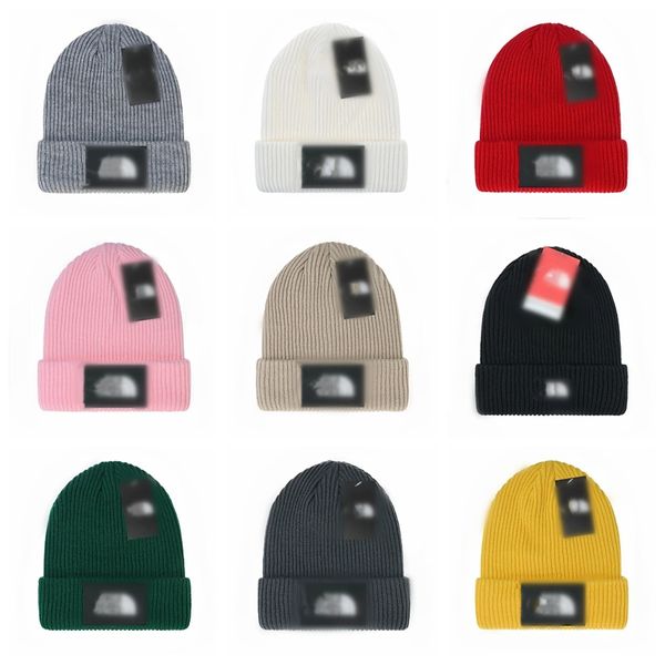 I migliori designer realizzano la calotta cranica con teschio invernale Bean Design alla moda per uomo e donna lavorato a maglia autunno lettera 10 colori cappello caldo unisex