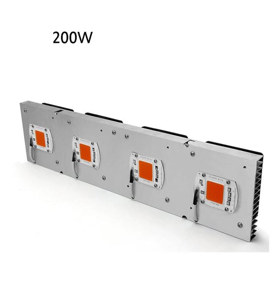 COB LED Grow Light Полный спектр Фактическая мощность 200 Вт Светодиодная лампа для выращивания растений для комнатных растений Цветение овощей Stage1072670