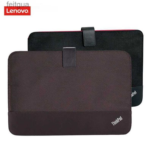 Custodie per laptop Zaino Lenovo Fibbia magnetica Fodera interna Custodia per laptop 14 pollici Borse per laptop da lavoro classiche semplici e alla moda per Custodia MacBook Pro13 YQ240111