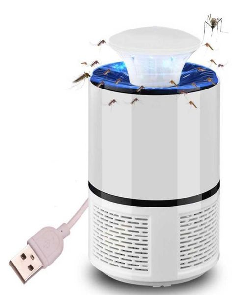 Controllo dei parassiti Elettrico anti zanzara Killer Lampada trappola per zanzare LED Catcher parassiti Repellente Bug Insetto repellente Zapper Light 5W4092551