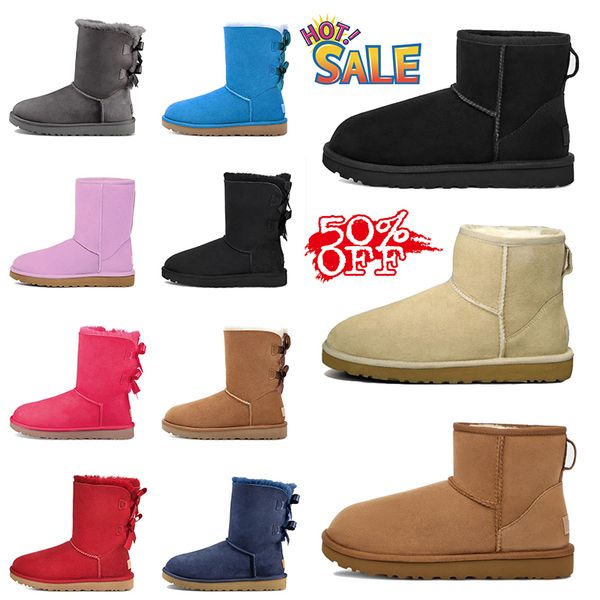 Camurça superior pele designer clássico curto inverno botas de neve mulheres tornozelo botas mens ultra mini plataforma bota tazz chinelos rosa ugh tasman chinelos mocassins sapatos