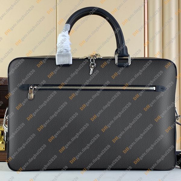 Sacchetti di designer da uomo borse porta borse da business sacchetta valigetta da viaggio da viaggio per computer borse borse borsetta per specchio top specchio di qualità N50200 borse