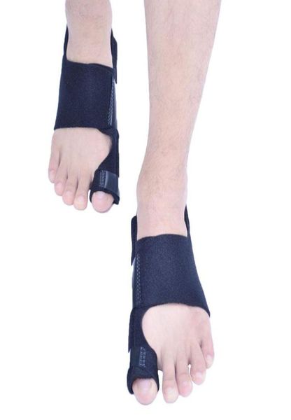 Suporte de tornozelo 1 par ferramenta de cuidados com os pés corretor de dedo do pé alisador de joanete almofada para alívio da dor tala guarda separador6653155
