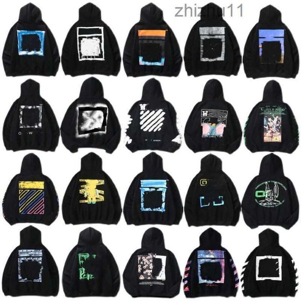 Tasarımcılar Erkek Kadın Hoodies Whitees Hoodie Mektup Baskıları Hoodys Street Giyim Külkü Sweatshirt Pamuk Uzun Kollu Günlük Giysiler MG3C MG3C Q5FB