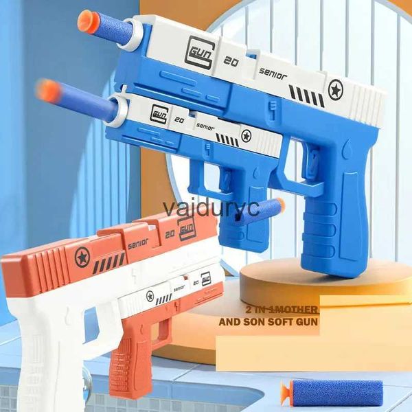 Sandspiel Wasserspaß Weiche Kugel Spielzeugpistole Blaster Manuelle Luftpistole Glock Spielzeug Pistolenwerfer Für Kinder Kinder Spiele Im Freien Jungen Geburtstagsgeschenkevaiduryc