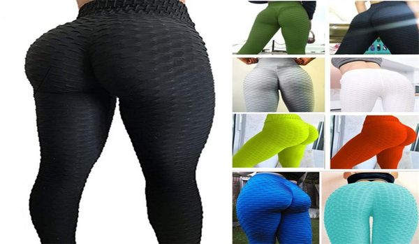 Leggings stile bumps Metti piega sull'anca Elastico a vita alta Legging Pantaloni slim traspiranti Sport al coperto leggings tik tok leggings tik tok5760288