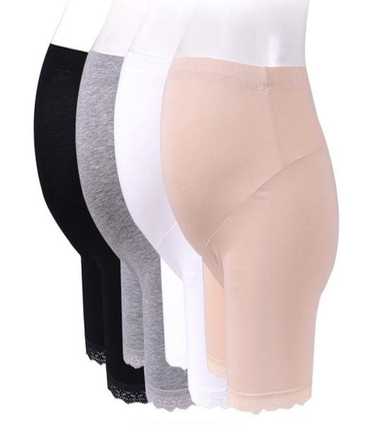 Leggings corti elasticizzati per supporto pancia premaman da gravidanza da donna0398758849