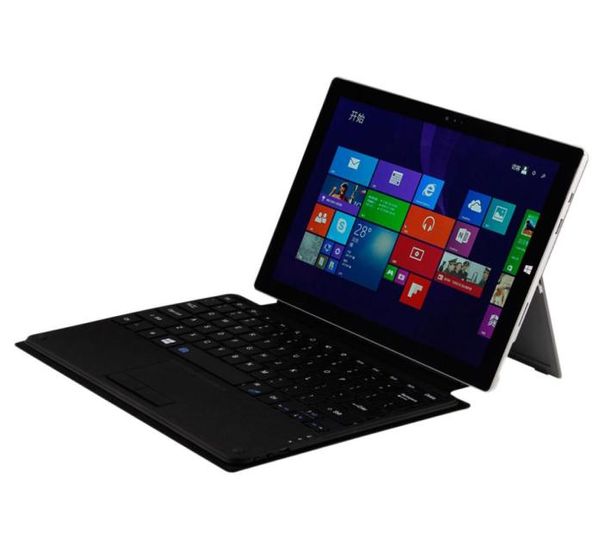 Robuste, leichte, magnetische TouchPad Bluetooth 30-Tastaturabdeckung aus Kunststoff für Microsoft Surface Pro 31091527