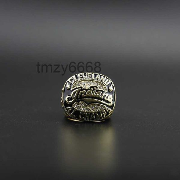 1995 Alcs Cleveland Indian Championship Ring Geschenk A48G