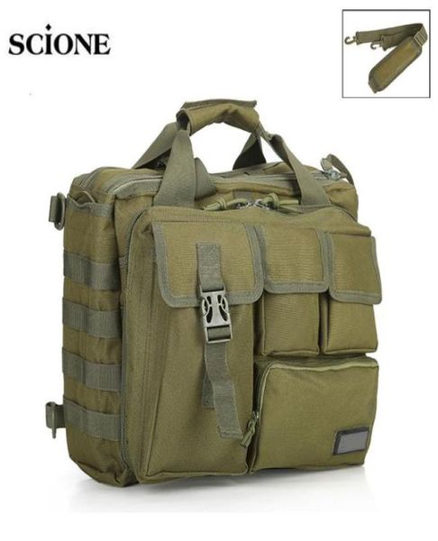 15039039 Molle Borsa militare per laptop Zaino tattico per computer Messenger Fanny Belt Borse a spalla Camping Outdoor Sports Pack 7392828