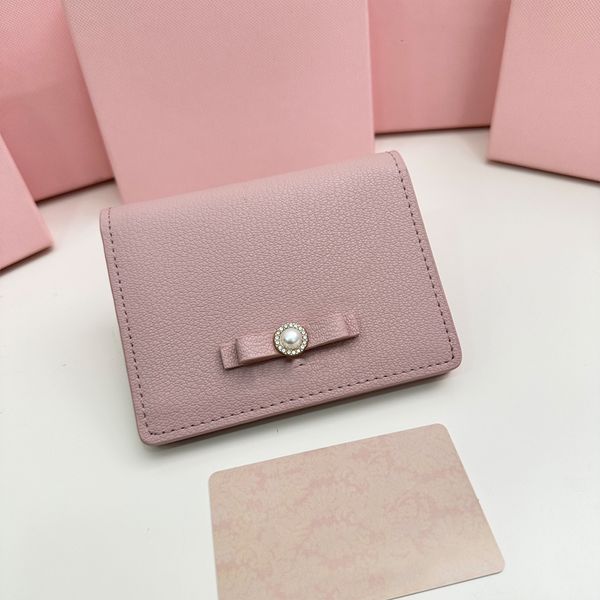 кошелек кошелек дизайнерская сумка розовые модные сумки Мини-сумка с коробкой для пыли с откидной крышкой дизайн молнии сумки из натуральной кожи ручные женские роскошные дизайнерские визитницы высшего качества