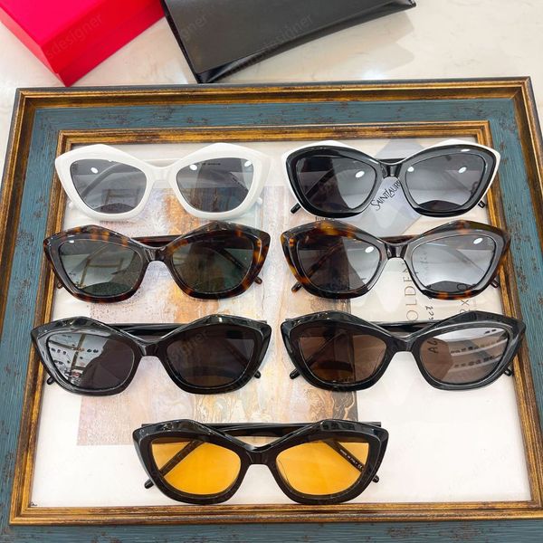 Солнцезащитные очки мужские дизайнерские солнцезащитные очки женские Классические ретро французские знаменитые очки 1:1 модель в ацетатной оправе SL68 Солнцезащитные очки Polaroid с меняющими цвет линзами с защитой от ультрафиолета