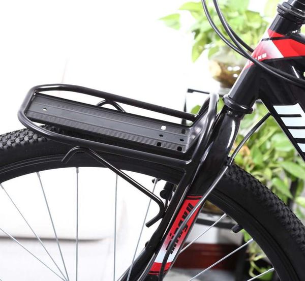 Ciclismo mountain bike liga de alumínio suporte rack dianteiro portador pannier cremalheiras para mtb estrada dobrável cycle4089265