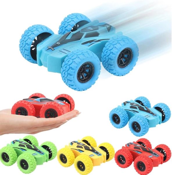 Doppelseitige Trägheit ABS Modell Spielzeug Auto Widerstand Stunt Rollen Offroad Fahrzeuge Kipper Lkw Kinder Auto Spielzeug Für Kinder Jungen W05405665