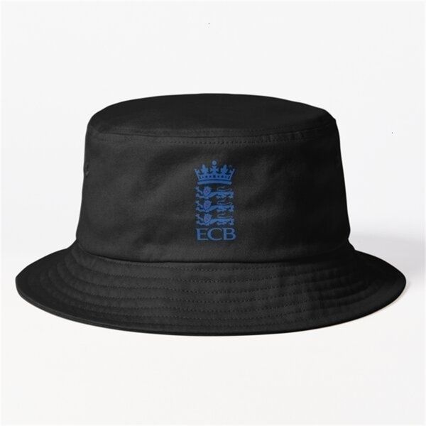İngiltere kriket tahtası çıkartması bu kova şapka moda siyah kadınlar rahat düz renkli açık erkek u erkekler spor güneş 240111