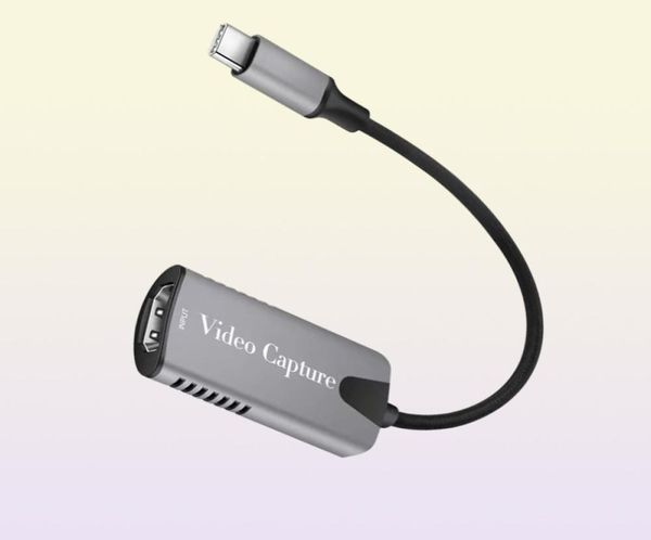HD 4K Video Yakalama Kartı USB 3.0 2.0 PS4 Oyun DVD Kamera Kamera Kamerası Placa De Video Canlı Akış1730892