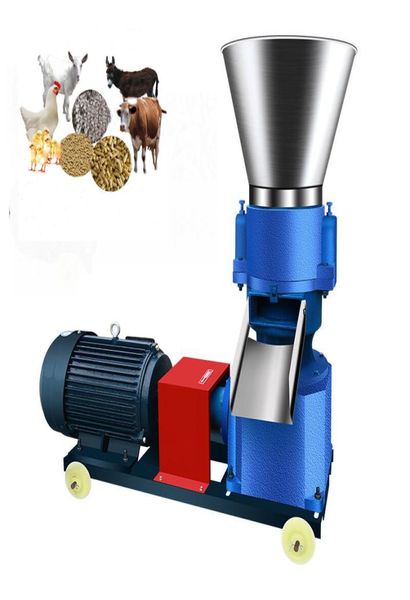 Мельница-гранулятор, многофункциональная машина для производства пищевых пеллет, бытовой гранулятор для кормов для животных, 4 кВт, 220 В, 90 кгх150 кгх6847342