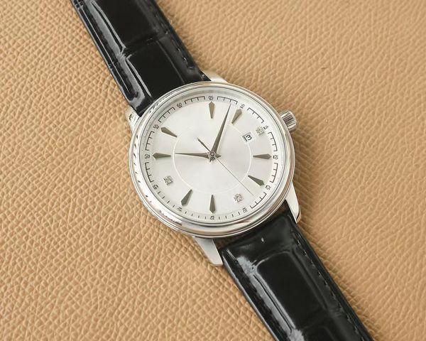 Neue klassische Herrenuhr Business Upscale Atmospheric Series Uhr 40 mm automatische mechanische Uhr Platinwerk mechanische Saphir-Gummi-Armbanduhr für Mädchen