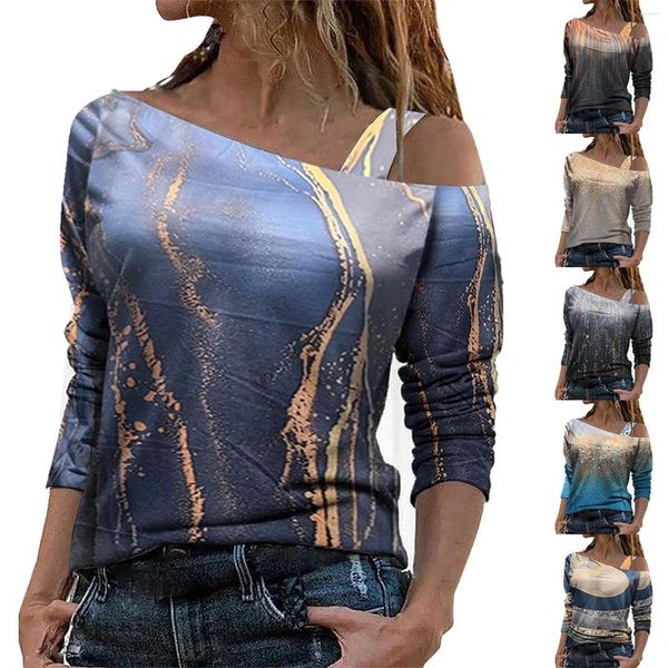 Blusas femininas blusa gráfica brilhante casual verão camisas pacote para mulheres tops soltos conjunto camisa