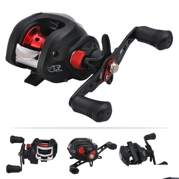 Mulinelli da spinning Resistente leggero ad alta velocità Rapporto di trasmissione 7.2To1 Mulinello da pesca Baitcast 17Plus 1 Cuscinetti a sfera Baitcasting Baitcaster Dr Dhzfw