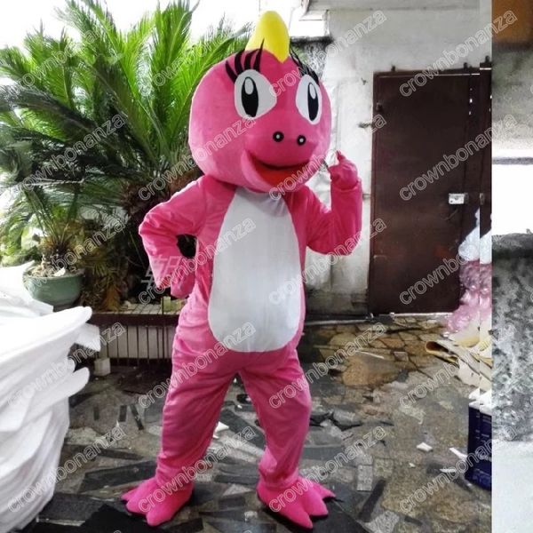 Halloween-Dinosaurier-Puppen-Maskottchen-Kostüme, Halloween-Cartoon-Charakter-Outfit, Anzug, Weihnachten, Outdoor-Party, Festival-Kleid, Werbe-Werbekleidung