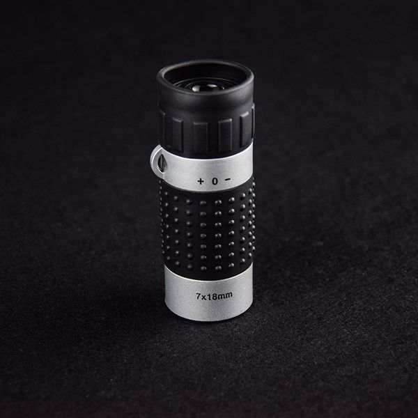 Telescópio 7x18 golf variando baixa luz visão noturna monocular crianças telescópio ao ar livre com placa de diferenciação pf