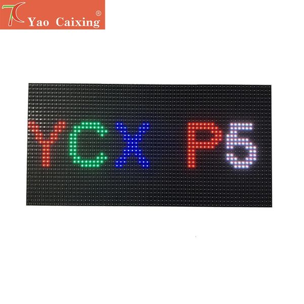 Spedizione P5 Indoor Rgb Smd2121 Moduli neri Dot Matrix Led Display Pannelli Fix Installazione Video Wall Board 240112