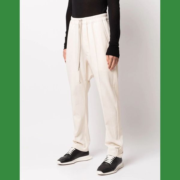 Pantaloni originali Casual Tasca decorativa con borchie posteriori bianche Pantaloni da lavoro Harlan Pantaloni larghi casual Pantaloni cargo da uomo Pantaloni larghi da uomo