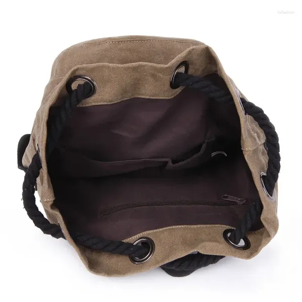 Mochila moda masculina saco de lazer coreano lona casal tubo de água sac basquete mochilas para homens bolsa