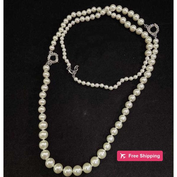 Colares de contas moda mulher colar tendência colar de pérolas designer de luxo colares charme jóias para fornecimento de presente kc4t
