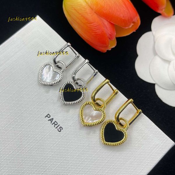 Brincos de designer para mulher Stud Loving Heart Brincos Designer Womens Ladies Stud Brincos Melhor presente para namorada esposa casamento Loewe brincos festa jóias