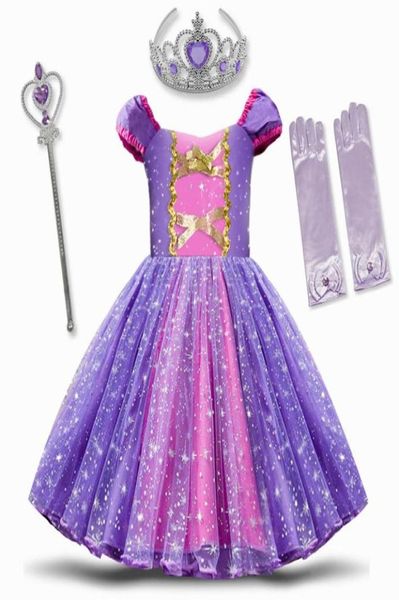 Girl039s Abiti Fancy Princess Costume Neonate Vestiti Carnevale di Halloween Cosplay Dress Up Bambini Per Party Abbigliamento per bambiniG8986537