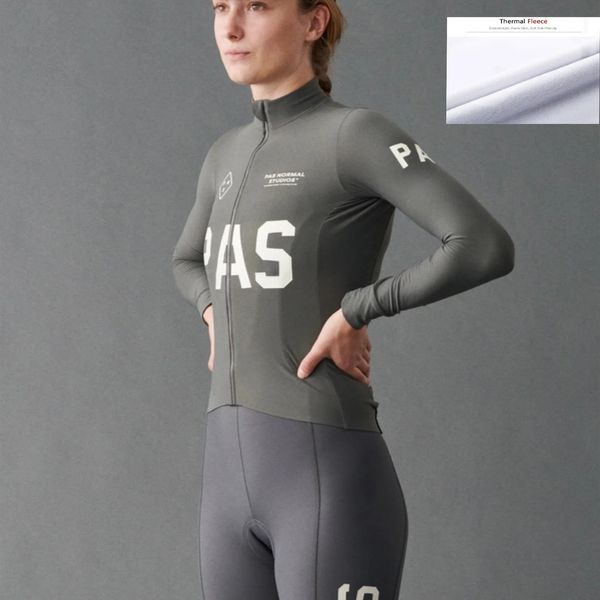 PNS Inverno Caldo Manica Lunga Donna Maglie da ciclismo Bicicletta Camicie in pile termico Abbigliamento sportivo da bici di alta qualità Abbigliamento da bici240111