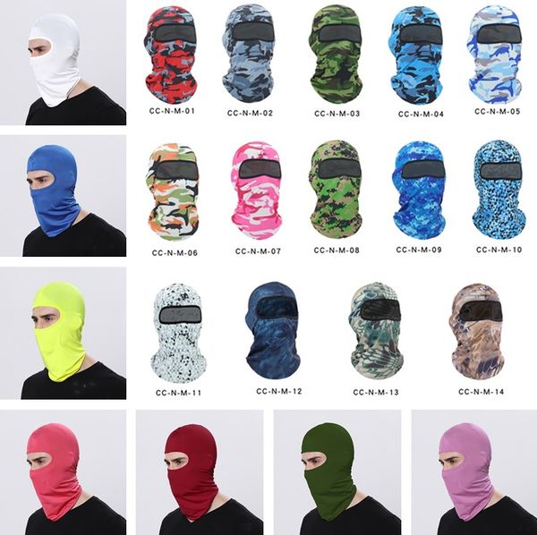 Sciarpe magiche festive mimetiche stampate in 3D Maschera Copribocca Sciarpa Bandane per Festival all'aperto Pesca sportiva Fasce da corsa per uomo donna L