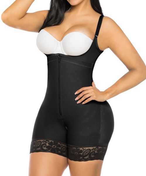 Fajas Colombianas Shapewear per le donne Compressione della pancia ferma Dopo il parto Controllo della pancia Body Shaper Butt Lifter Body